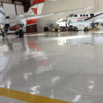 epoxy lantai hanggar air port