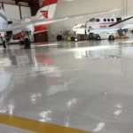 epoxy lantai hanggar air port
