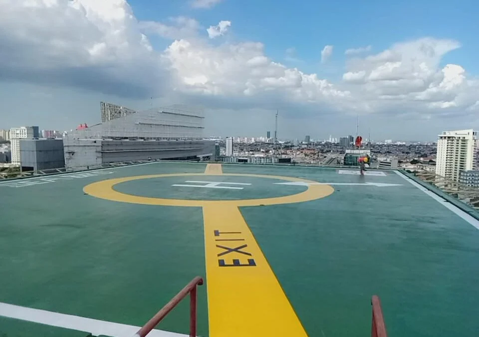 Pengecatan Lantai Helipad Murah 2025