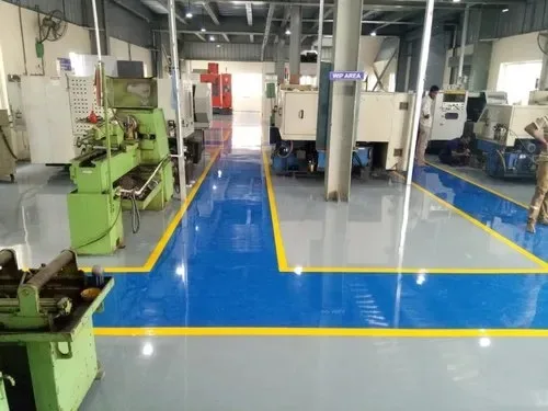 Epoxy Lantai Workshop Murah #1